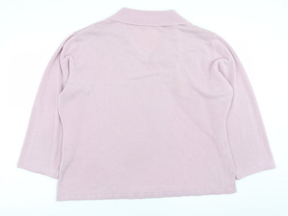 Womens UK Size 24 Janique Pink Pullover Jumper