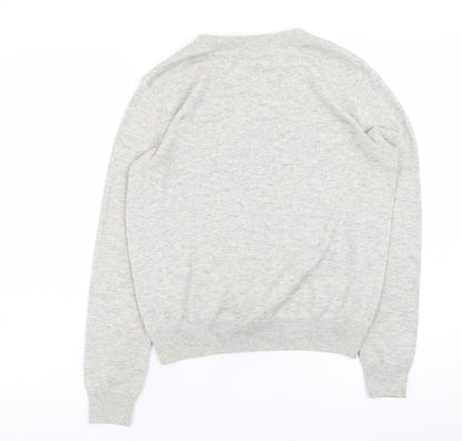 Womens UK Size 10 River Island Grey Pullover Jumper