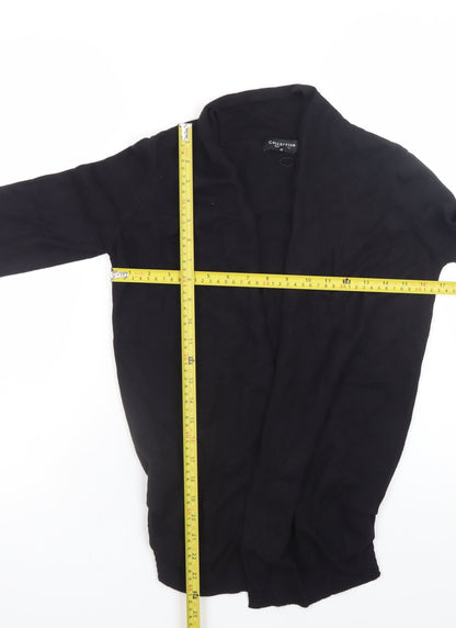 Womens UK Size 10 Debenhams Black Cardigan Jumper
