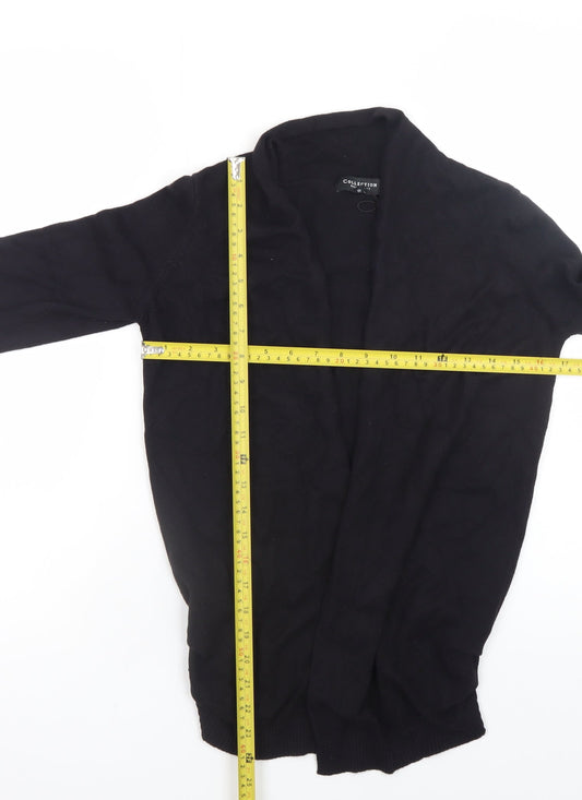 Womens UK Size 10 Debenhams Black Cardigan Jumper