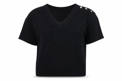 Womens UK Size 12 NEXT Black Pullover Jumper