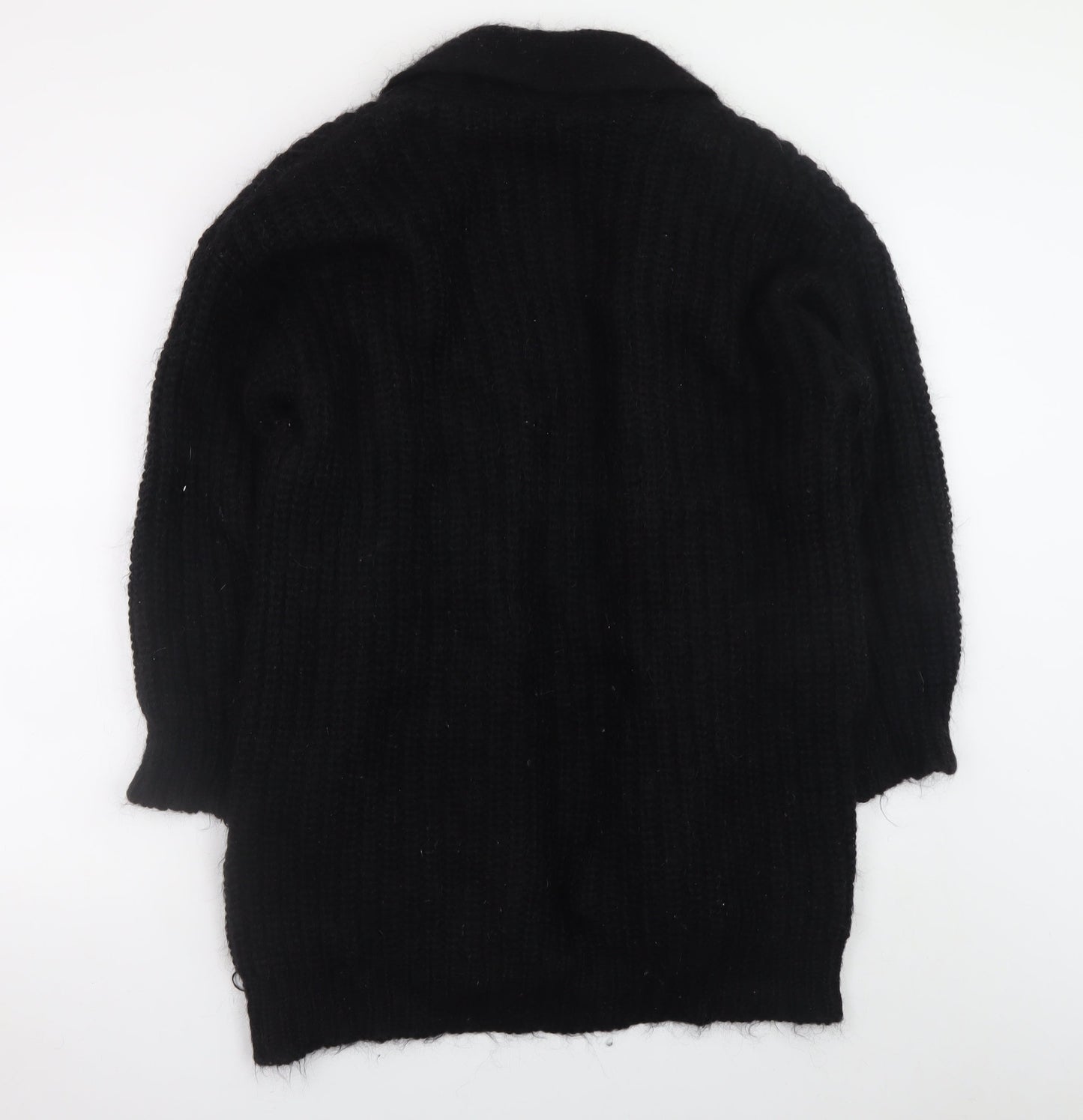 Womens UK Size 12 Marks and Spencer Black Cardigan Jumper