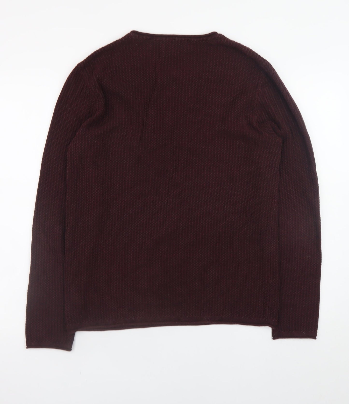 Mens UK Size M JACK & JONES Brown Pullover Jumper