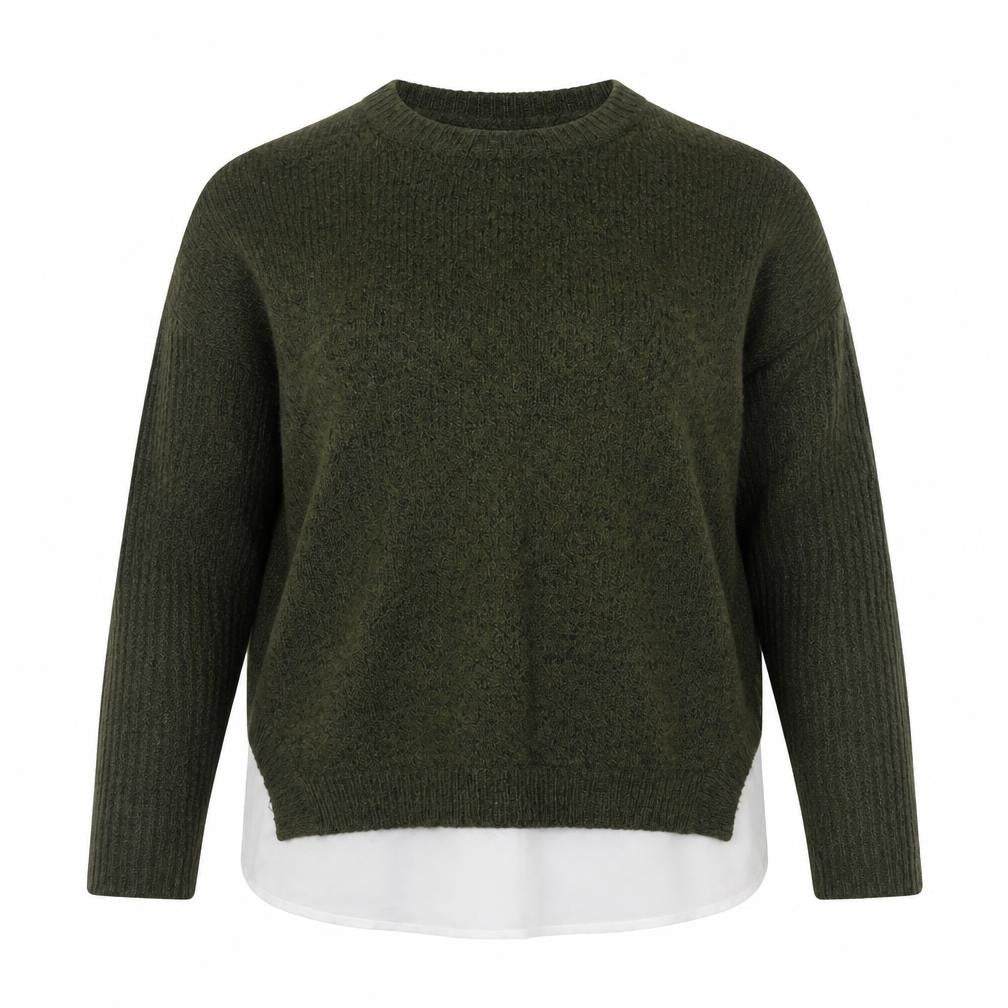Womens UK Size 14 Dorothy Perkins Green Pullover Jumper