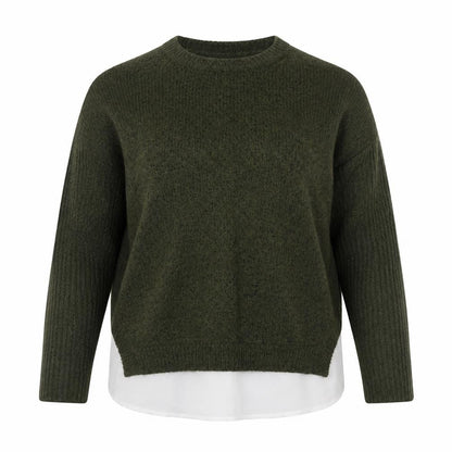 Womens UK Size 14 Dorothy Perkins Green Pullover Jumper