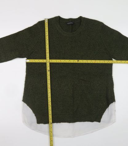 Womens UK Size 14 Dorothy Perkins Green Pullover Jumper