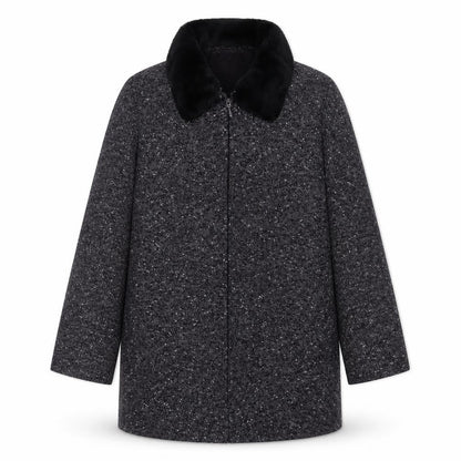 Womens UK Size 18 Ann Harvey Grey Overcoat
