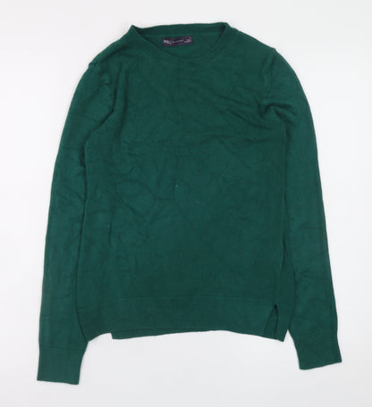 Womens UK Size 6 Marks and Spencer Green Pullover Jumper