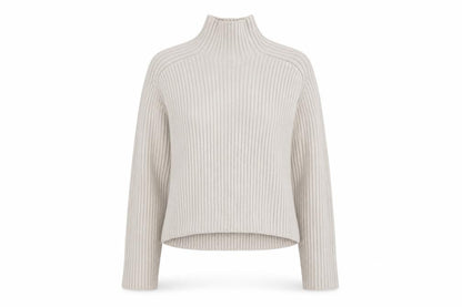 Womens UK Size XS H&M Beige Pullover Jumper