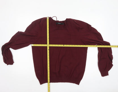 Womens UK Size XL VERO MODA Red Pullover Jumper