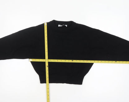 Womens UK Size S Zara Black Pullover Jumper