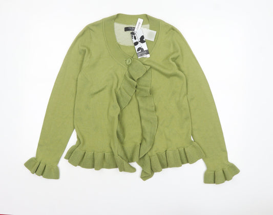 Womens UK Size 10 George Green Cardigan Jumper
