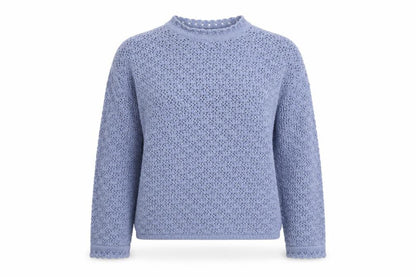 Womens UK Size M Marks and Spencer Blue Pullover Jumper