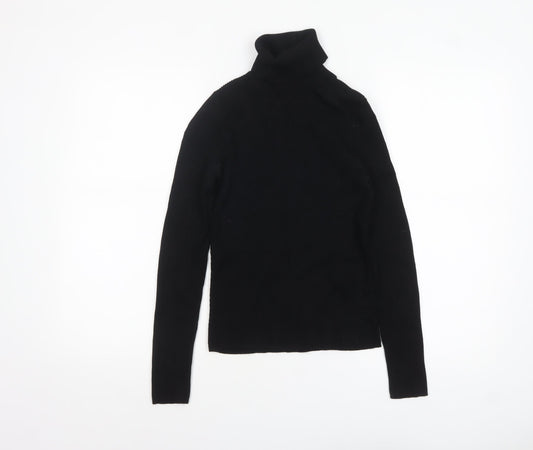 Womens UK Size S Zara Black Pullover Jumper