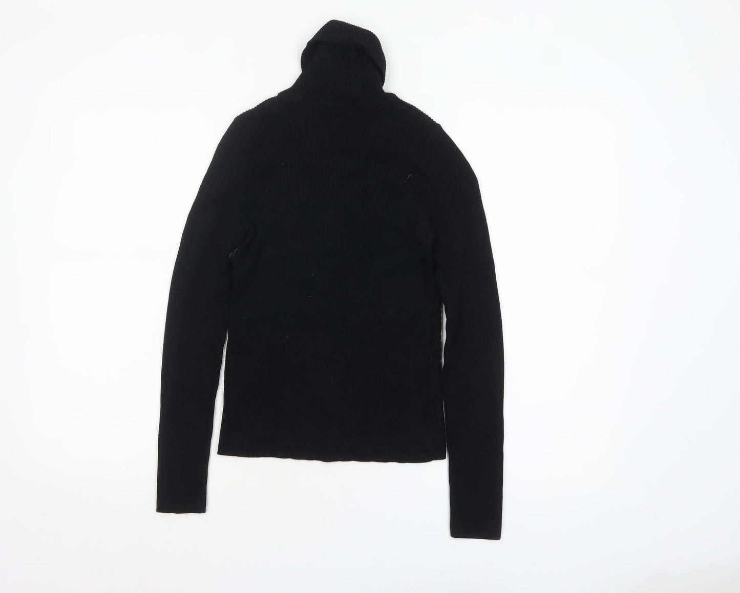 Womens UK Size S Zara Black Pullover Jumper