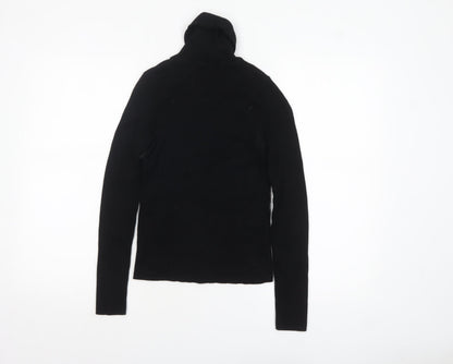 Womens UK Size S Zara Black Pullover Jumper