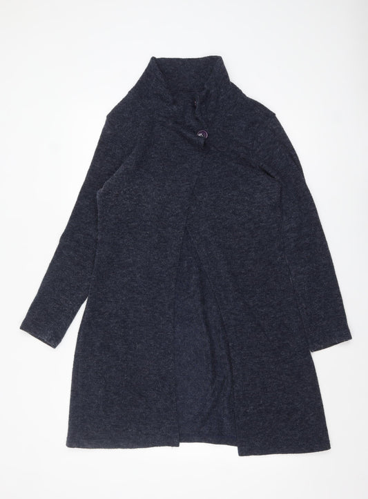Womens UK Size 12 Lily and Me Blue Cardigan Jumper
