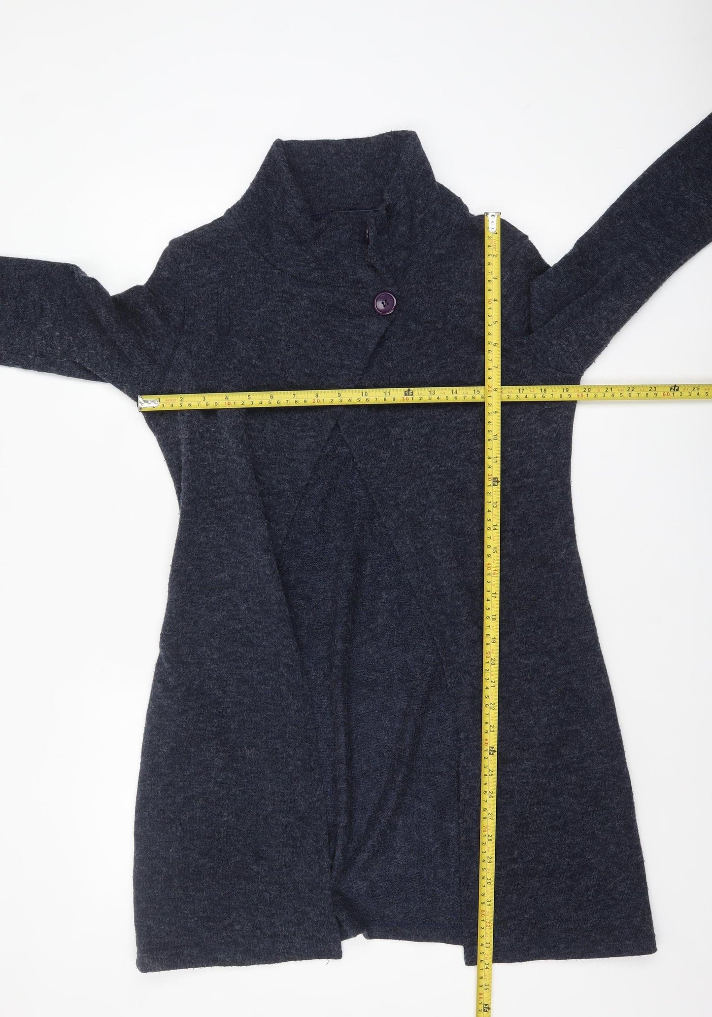 Womens UK Size 12 Lily and Me Blue Cardigan Jumper