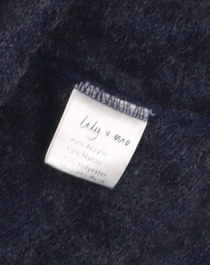 Womens UK Size 12 Lily and Me Blue Cardigan Jumper