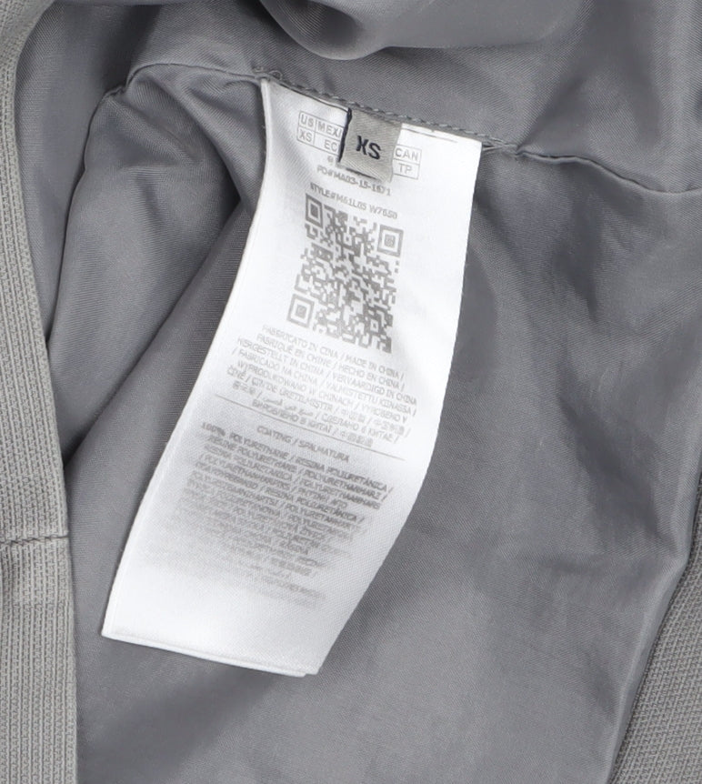 Womens UK Size XS GUESS Grey Biker Coat