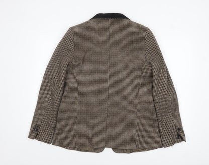 Womens UK Size 14 Gerard Darel Regular Brown Blazer