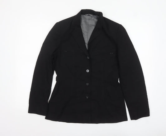 Womens UK Size 8 NEXT Regular Black Blazer