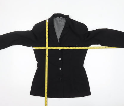 Womens UK Size 8 NEXT Regular Black Blazer