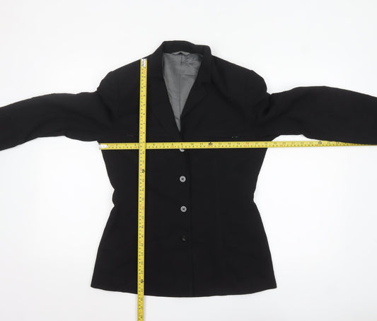 Womens UK Size 8 NEXT Regular Black Blazer