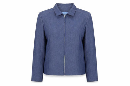 Womens UK Size 14 Just Jamie Blue Basic Jacket