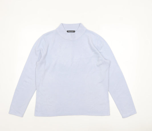 Womens UK Size M Bonmarché Blue Pullover Jumper