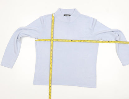 Womens UK Size M Bonmarché Blue Pullover Jumper