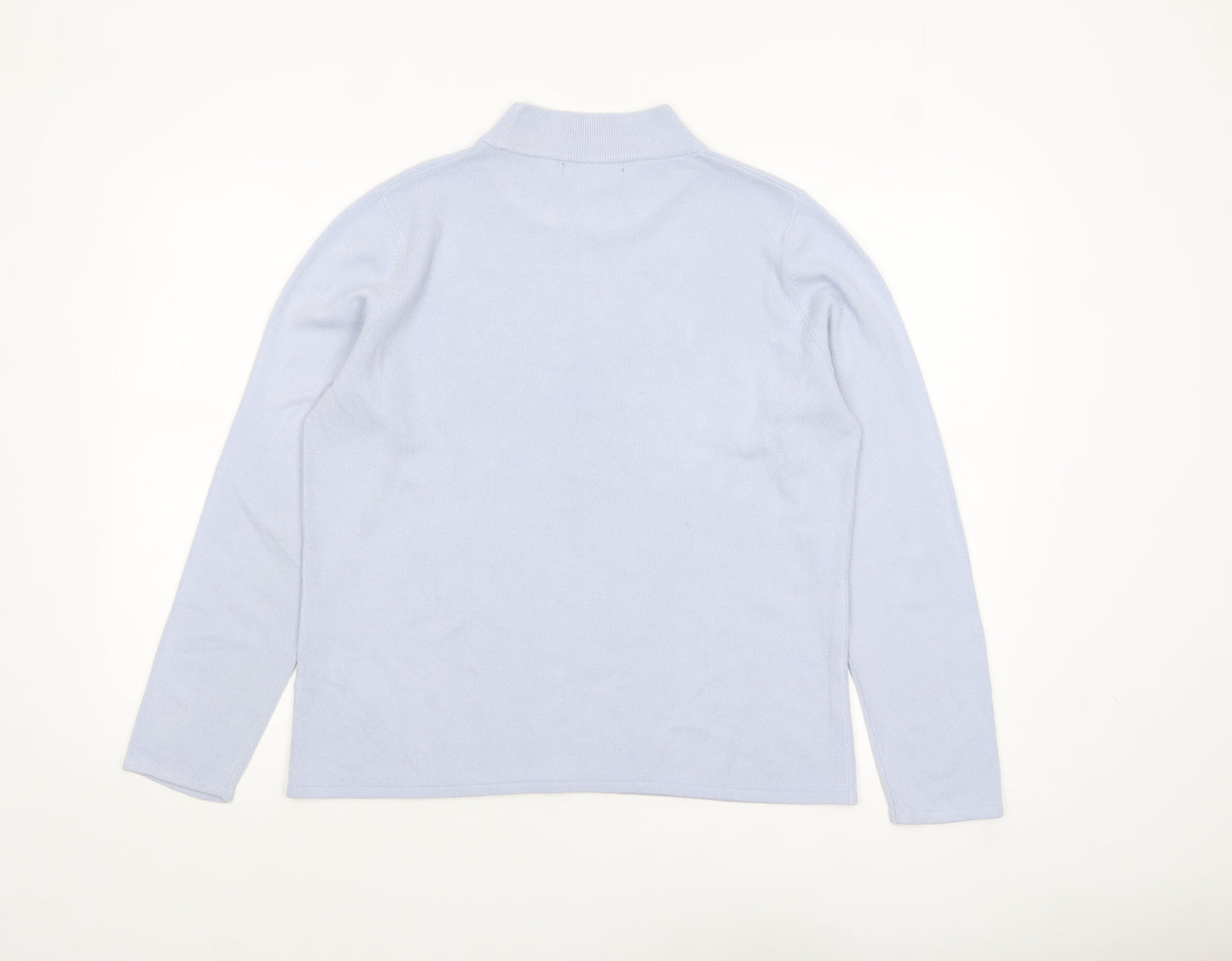 Womens UK Size M Bonmarché Blue Pullover Jumper