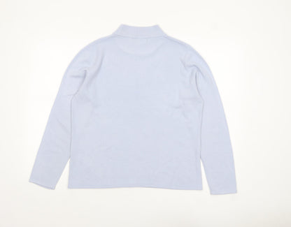 Womens UK Size M Bonmarché Blue Pullover Jumper