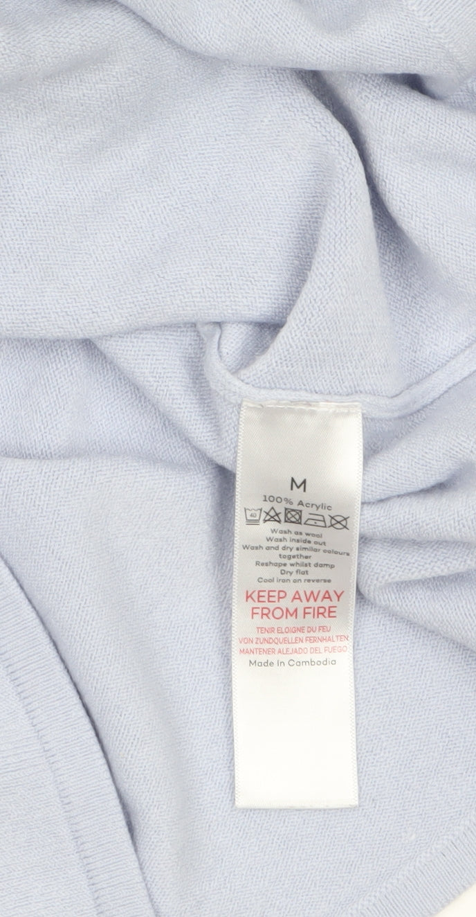 Womens UK Size M Bonmarché Blue Pullover Jumper