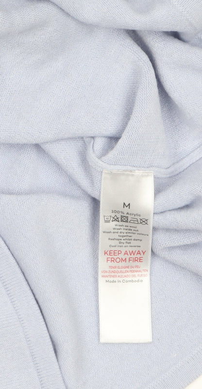 Womens UK Size M Bonmarché Blue Pullover Jumper