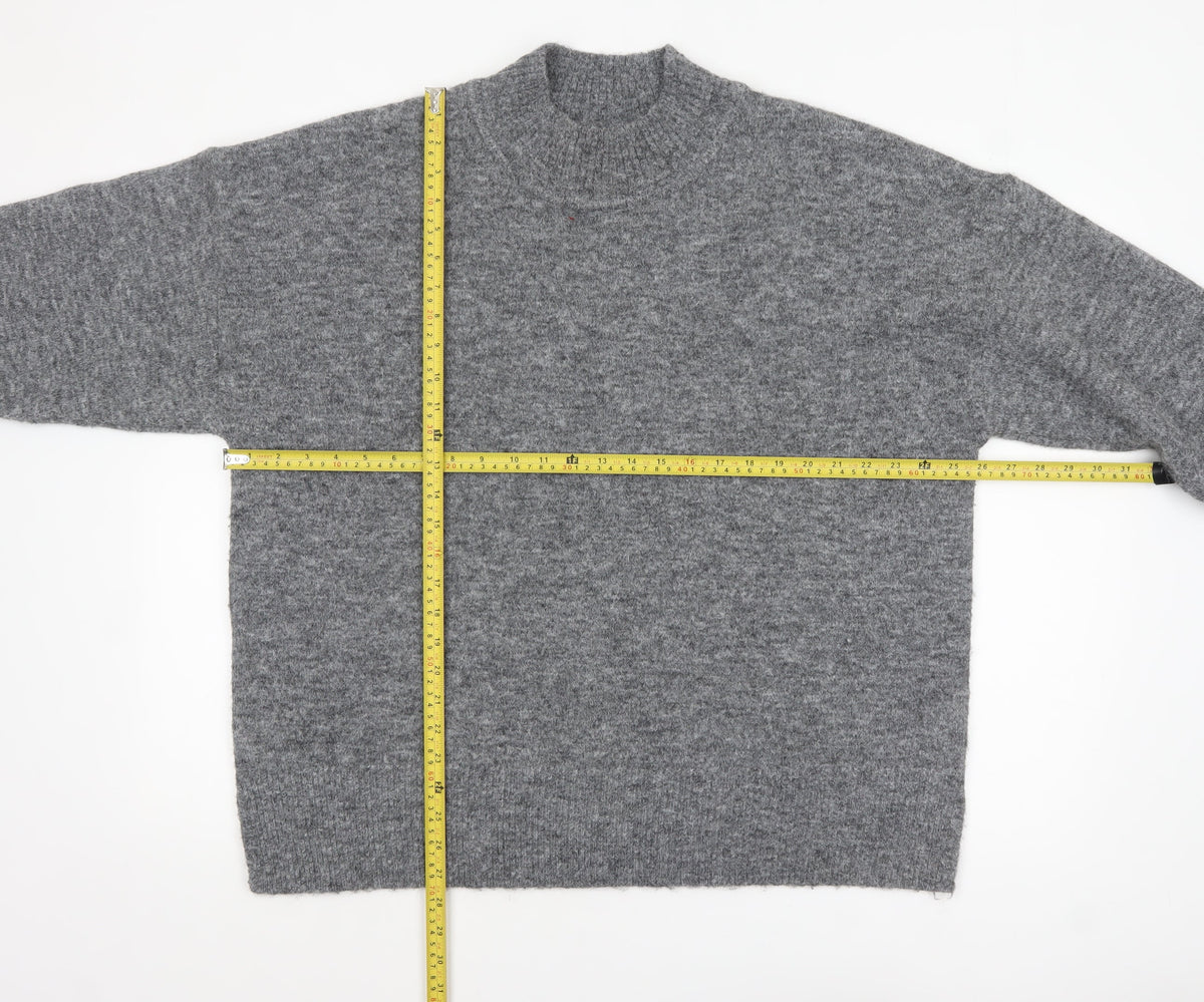 Womens UK Size XL Marks and Spencer Grey Pullover Jumper