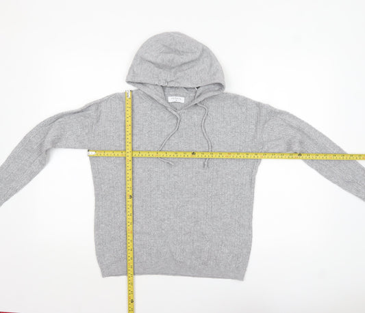 Womens UK Size M Papaya Grey Pullover Jumper