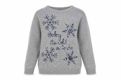 Womens UK Size S Blooming Marvellous Grey Pullover Jumper