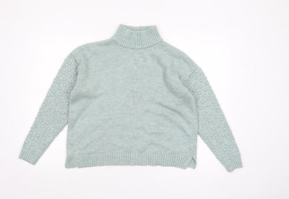 Womens UK Size S NEXT Green Pullover Jumper