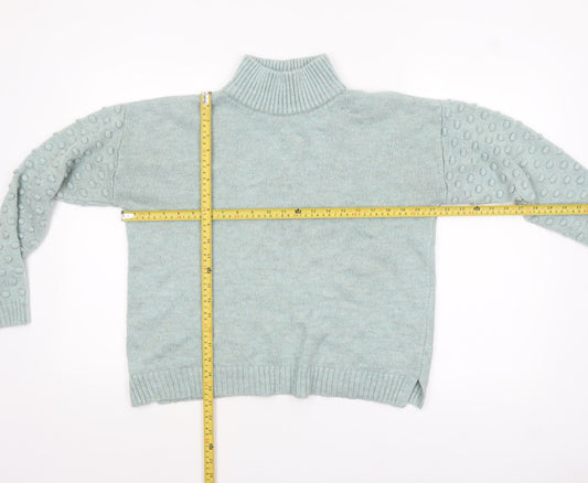 Womens UK Size S NEXT Green Pullover Jumper