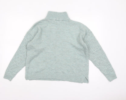 Womens UK Size S NEXT Green Pullover Jumper
