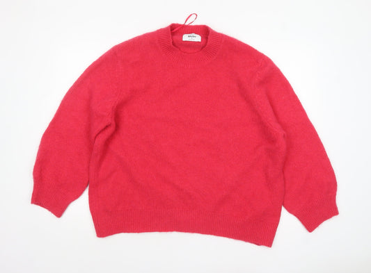 Womens UK Size S Primark Pink Pullover Jumper