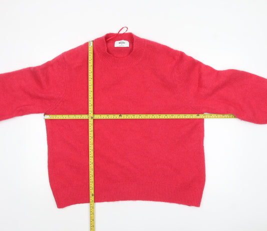 Womens UK Size S Primark Pink Pullover Jumper