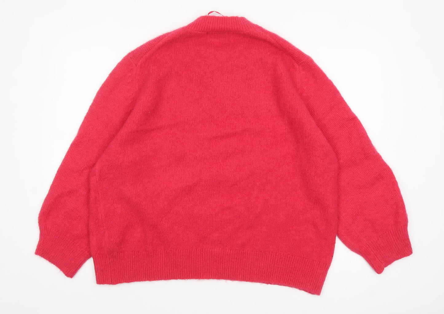 Womens UK Size S Primark Pink Pullover Jumper