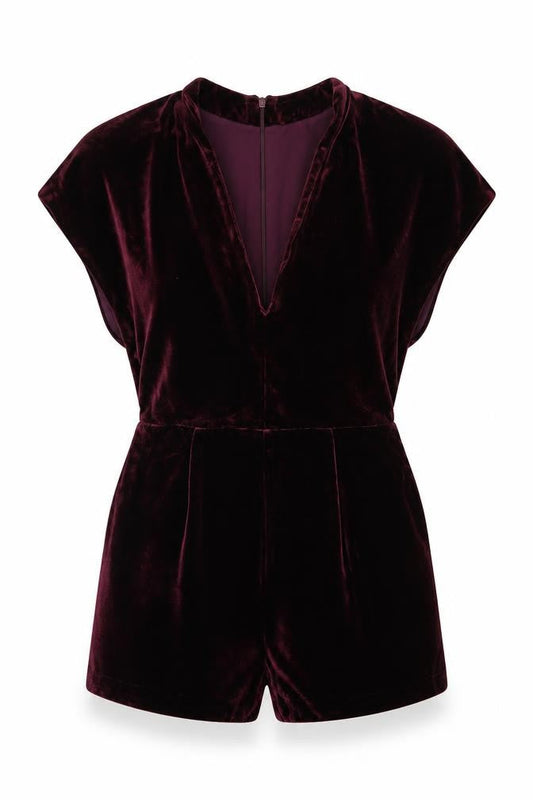 Womens UK Size 8 New Look One-Piece Red Playsuit