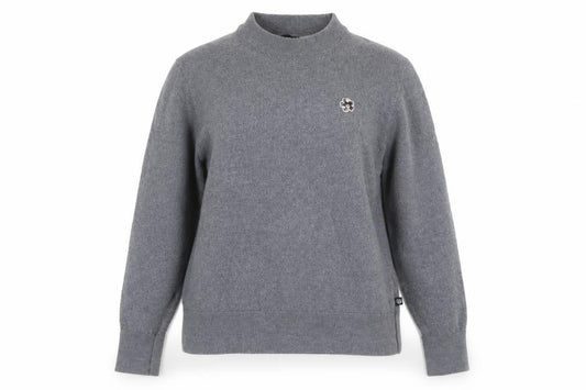 Womens UK Size L Ted Baker Grey Pullover Jumper