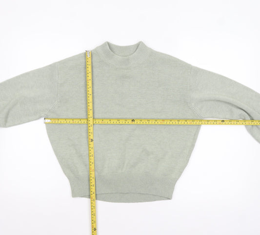 Womens UK Size XS H&M Green Pullover Jumper