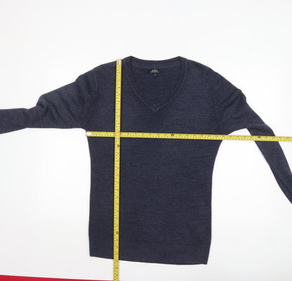 Mens UK Size S Easy Blue Pullover Jumper