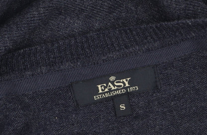 Mens UK Size S Easy Blue Pullover Jumper