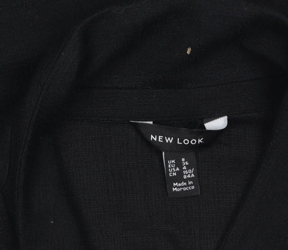 Womens UK Size 8 New Look Regular Black Blazer